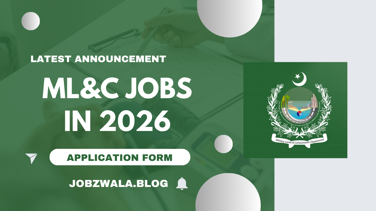 Military Lands and Cantonments Department ML&C Jobs in 2026