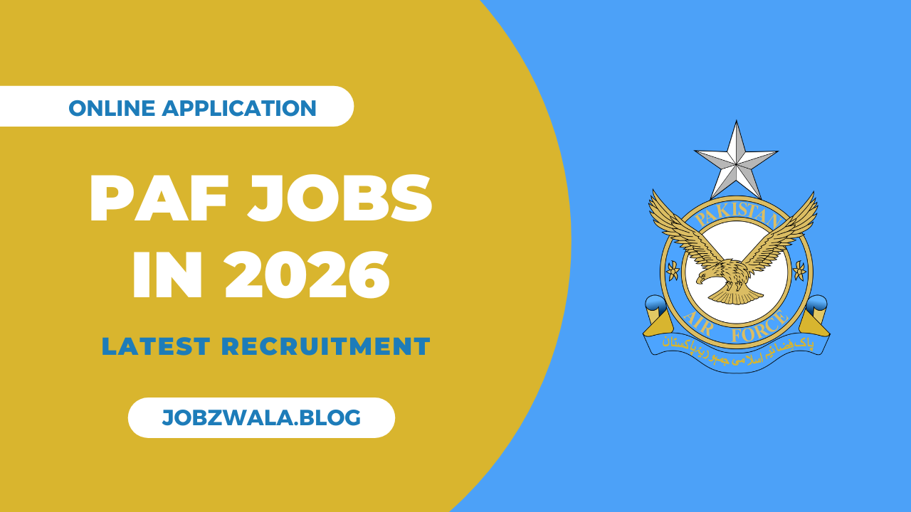 Pakistan Air Force PAF Jobs in 2026