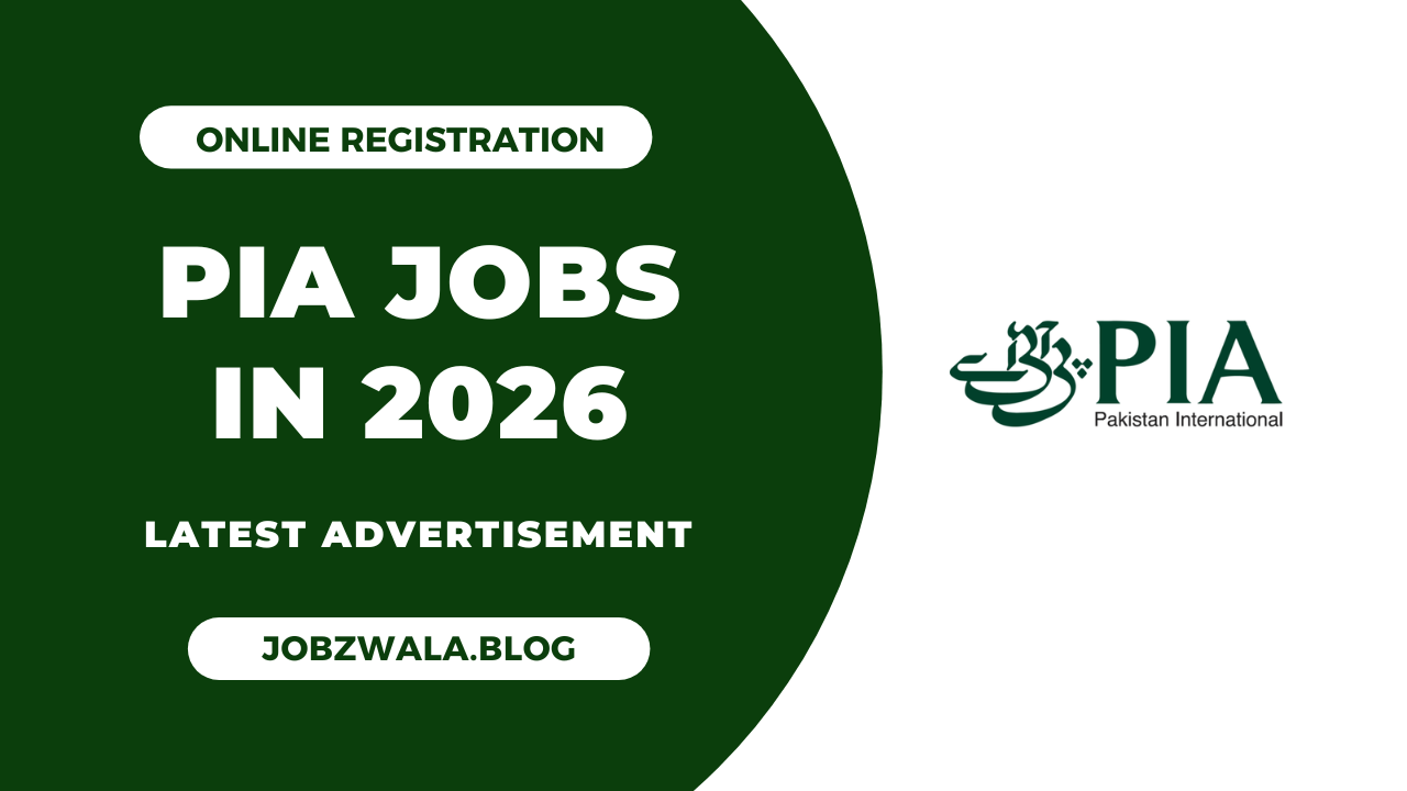 Pakistan International Airlines PIA Jobs in 2026