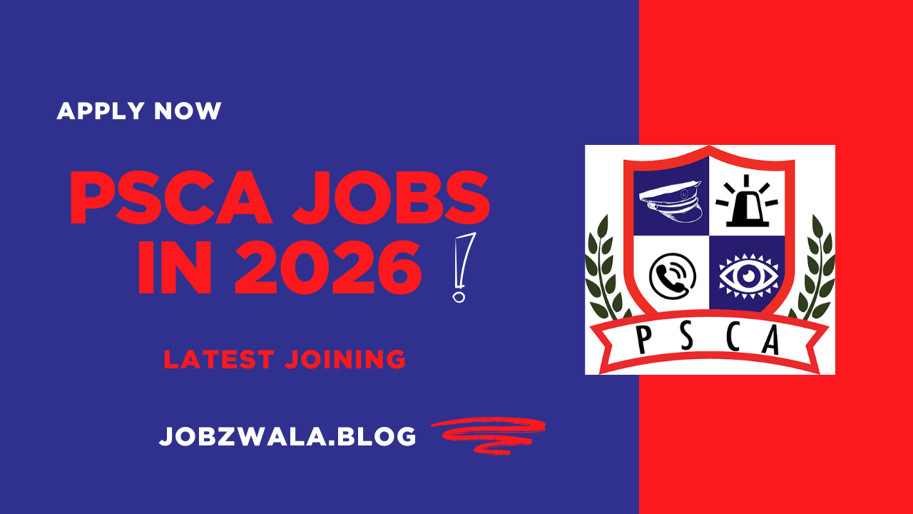 Punjab Safe City Authority PSCA Jobs in 2026