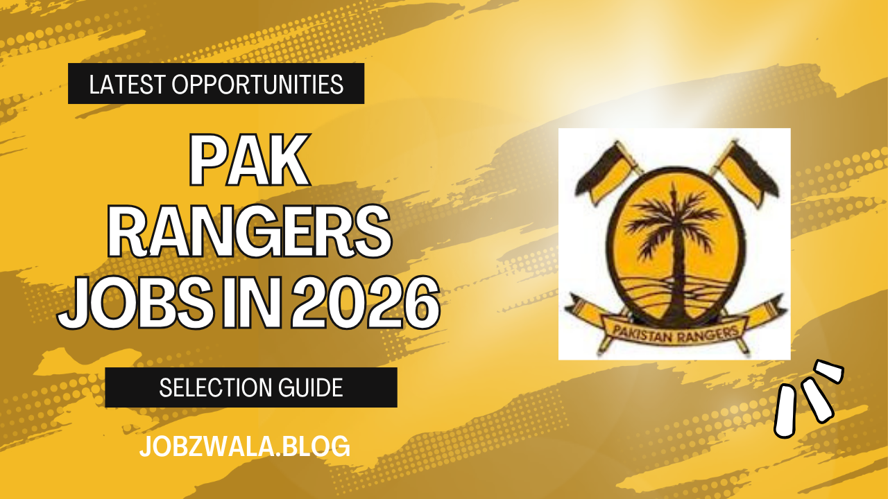 Pak Rangers Jobs in 2026
